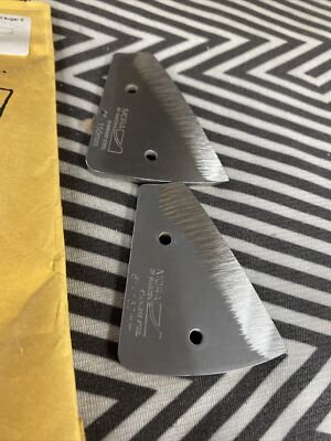 StrikeMaster Lazer replacement blades 8 inch sharp cutting edges for ice auger maintenance and performance