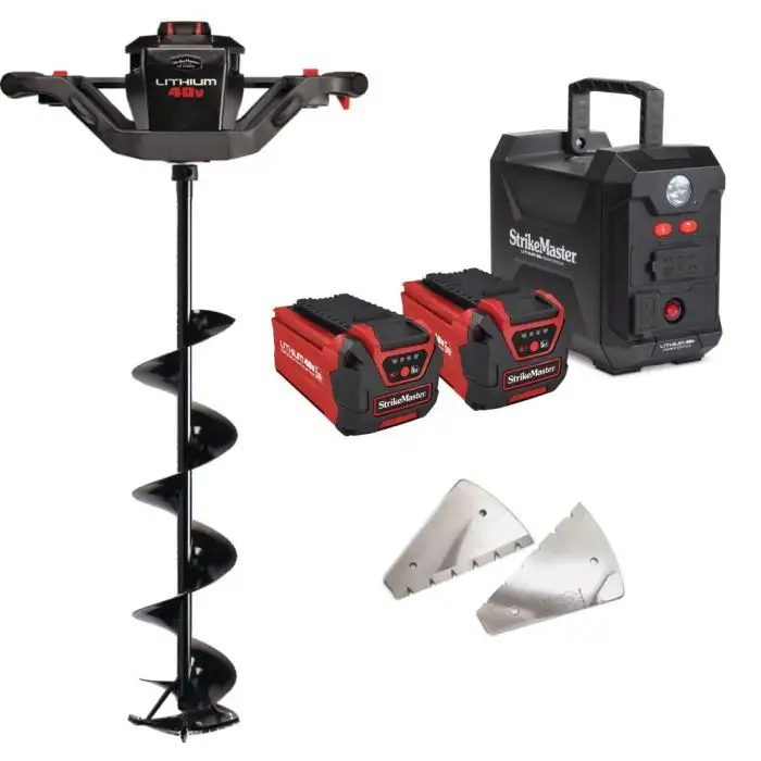 StrikeMaster 40V Lithium 8-Inch Ice Auger