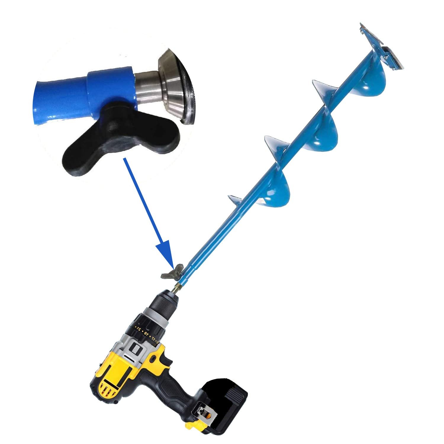 StrikeMaster Heavy-Duty Drill Adapter